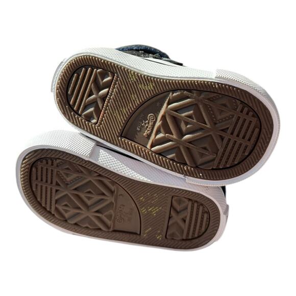 Converse Chuck Taylor All Star * Malden Street Boot Size 3 Black High Tops Shoes - Picture 8 of 10